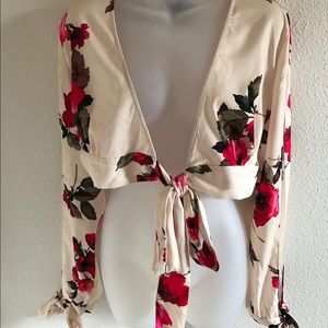 Rise Of Dawn Front Crop Top Size S/M